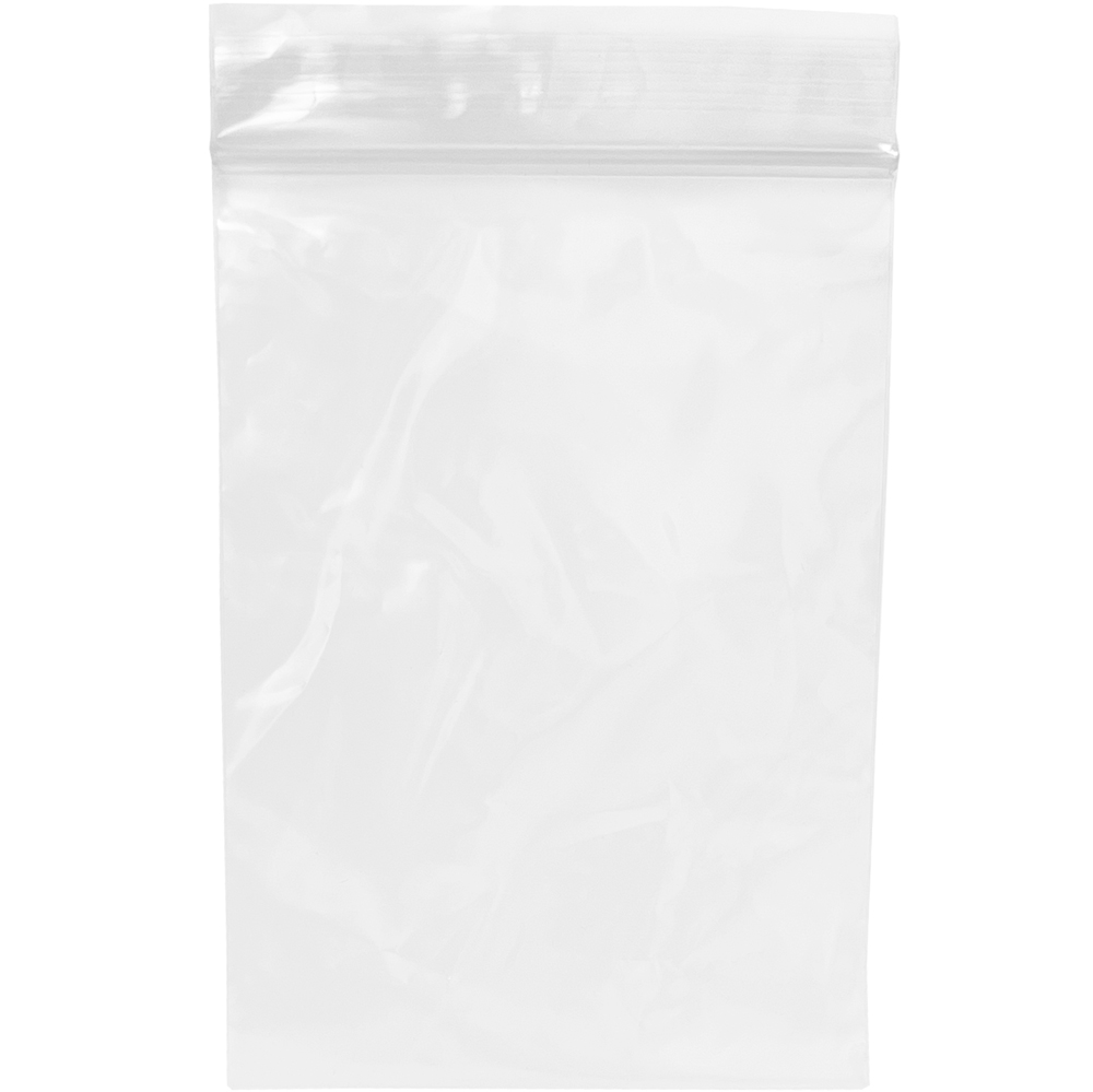 3 x 4 2 Mil Clearzip Lock Top Physical Bag