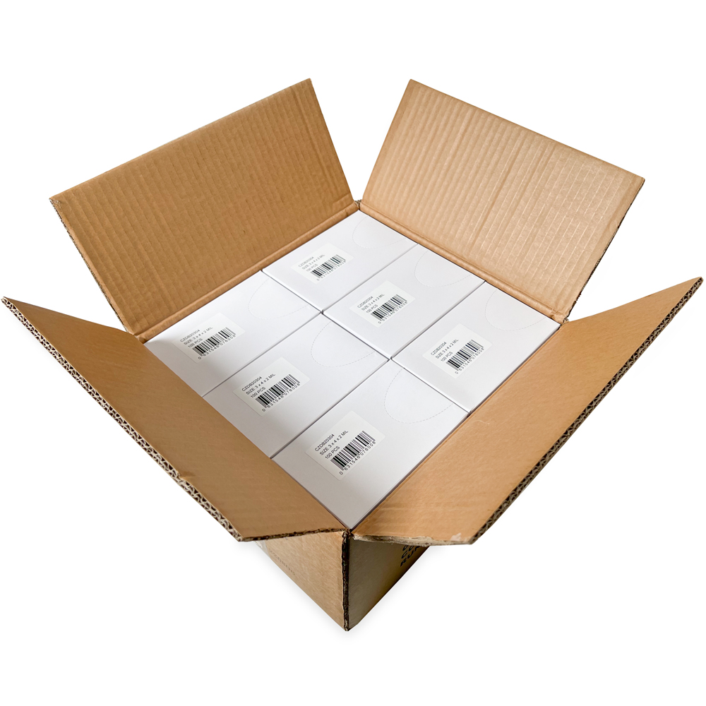 Case of 3 x 4 2 Mil Clearzip Lock Top Bags w/ Dispenser Box