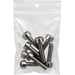 3" x 4" Hang Hole Clearzip® LockingTop Bags 4 Mil
