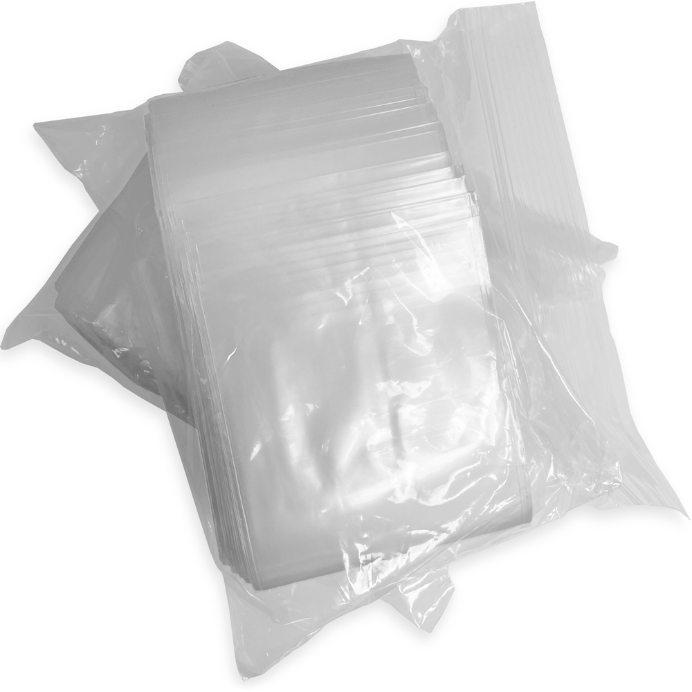 Innerpacks of 3 x 8 2 Mil Clearzip Lock Top Bags