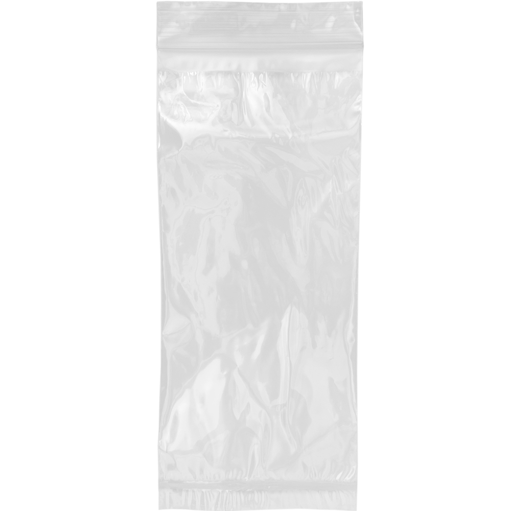 Physical 3.5 x 7.5 2 Mil Optical Bag with Document Pouch