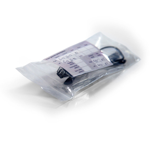 3.5x7.5 2 mil ClearZip Optical Bags with Document Pouch