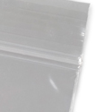 3 x 3 2 Mil Clearzip Lock Top Bags Close Up on Side Seal Zipper
