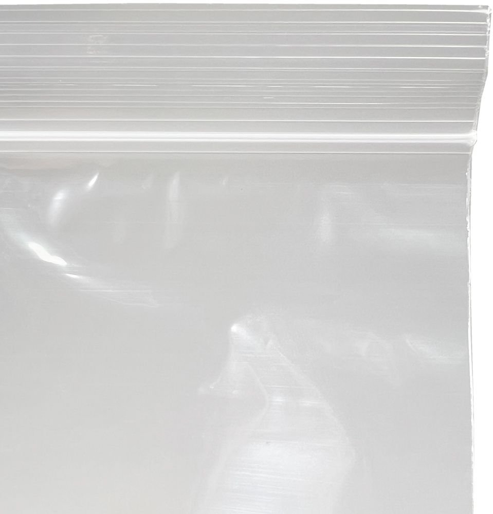 3 x 3 Clearzip Locking Top Bags 2 Mil Zipper and Offset Lip