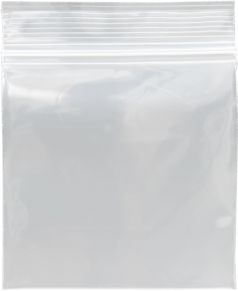 3 x 3 Clearzip Locking Top Bags 4 Mil