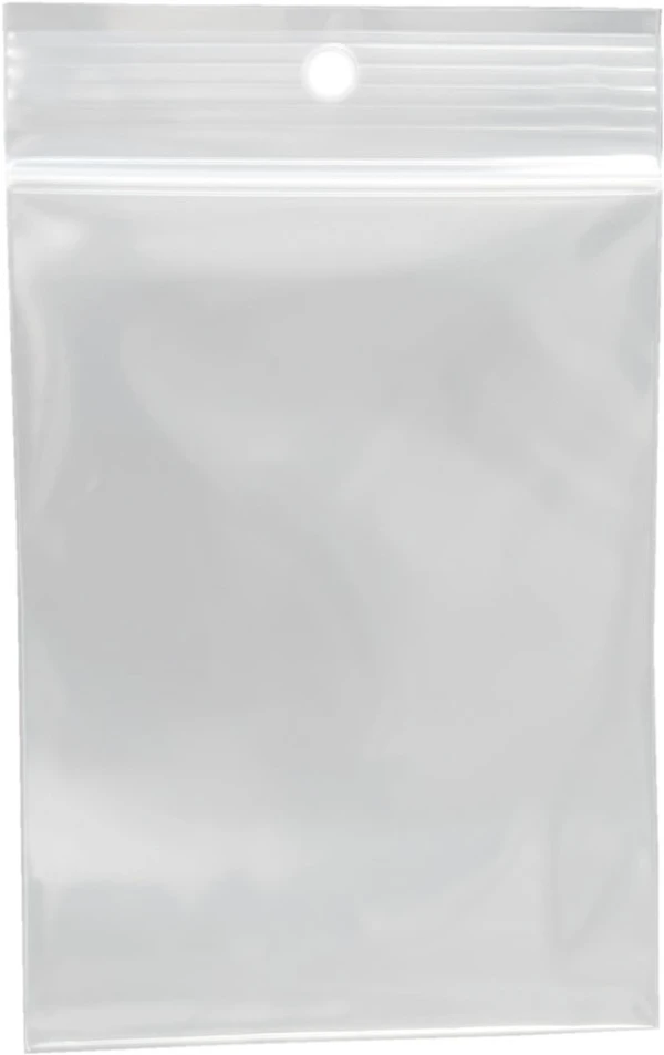 3x4 4 Mil Clearzip Lock Top Hang Hole Bags 3 x 4 Clearzip Locking Top Bags with Hang Hole 4 Mil