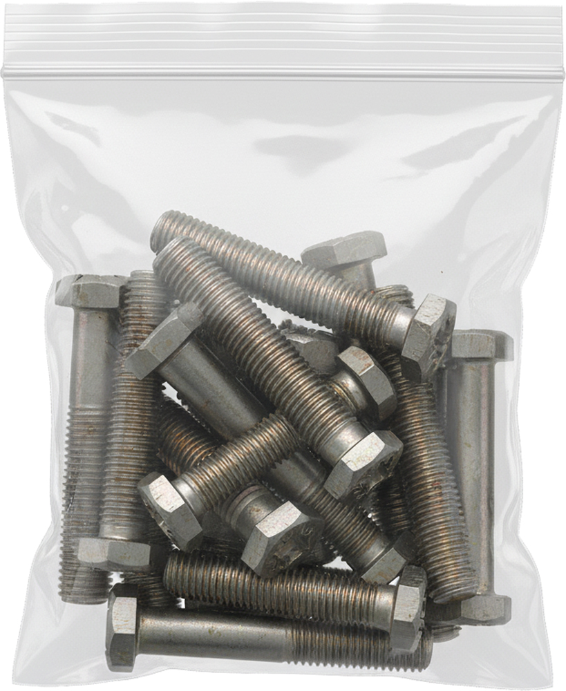 3 in. x 4 in. Double Track Zipper Bags