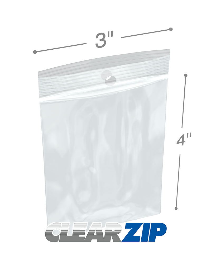 Ziploc Hanging Space Bag Clear