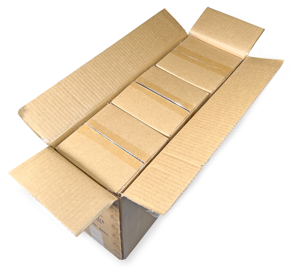 Master Case of 3 x 5 Clearzip Locking Top Bags 4 Mil