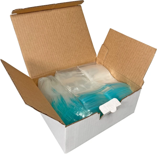 3 x 6 Double Zip Track Leakproof Bags 3 mil Case 4752-PE Bitran 3 x 6 Leak Proof Zipper Bags Case