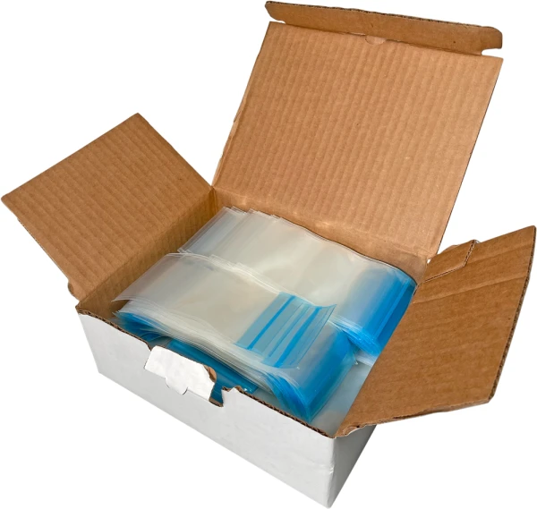 3 x 6 Leakproof Reclosable Zipper Bags 4741-S Bitran 3" x 6" Zipper Bag Case