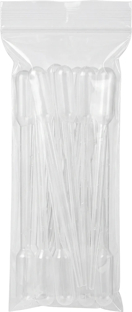 3x8 2 Mil Clearzip Lock Top Bags Disposable Pipettes inside of a 3 x 8 Clearzip Locking Top Bags 2 Mil