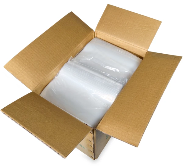 4 Mil 9 x 12 White Block Clearzip Lock Top Bags Case Case of 9 x 12 Clearzip Locking Top Bags with White Block 4 Mil