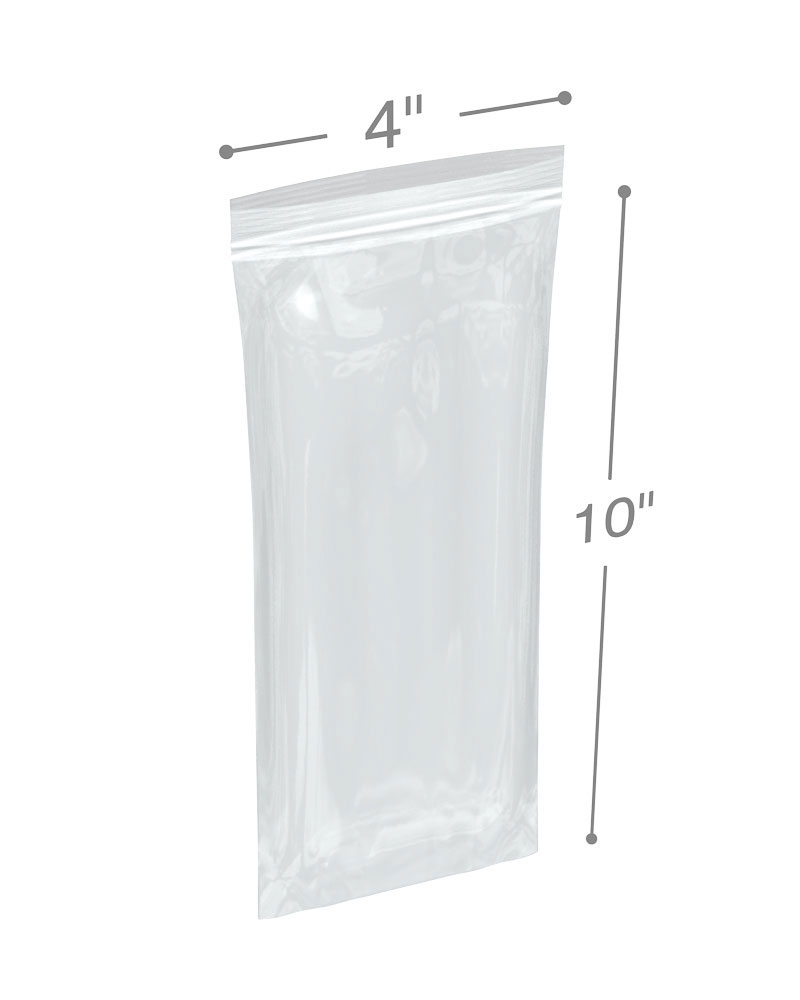4 x 10 .006 Clearzip Lock Bags