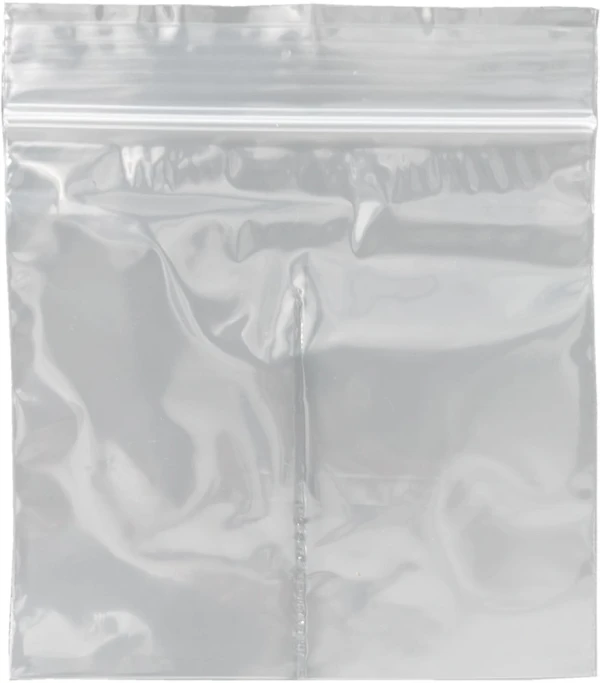 4 x 4 Reclosable Compartment Bags 4x4 2 Mil Plastic Jewelry Bags with 3 Inch Vertical Middle Seal
