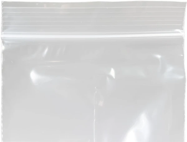 4 x 4 Reclosable Compartment Bags Ziplock Top with Offset Lip Ziplock Top with offset Lip of 4x4 2 Mil Plastic Jewelry Bags with 3 Inch Vertical Middle Seal