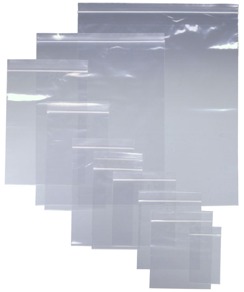 .004 Clearzip Zipper Locking bags assortment pack