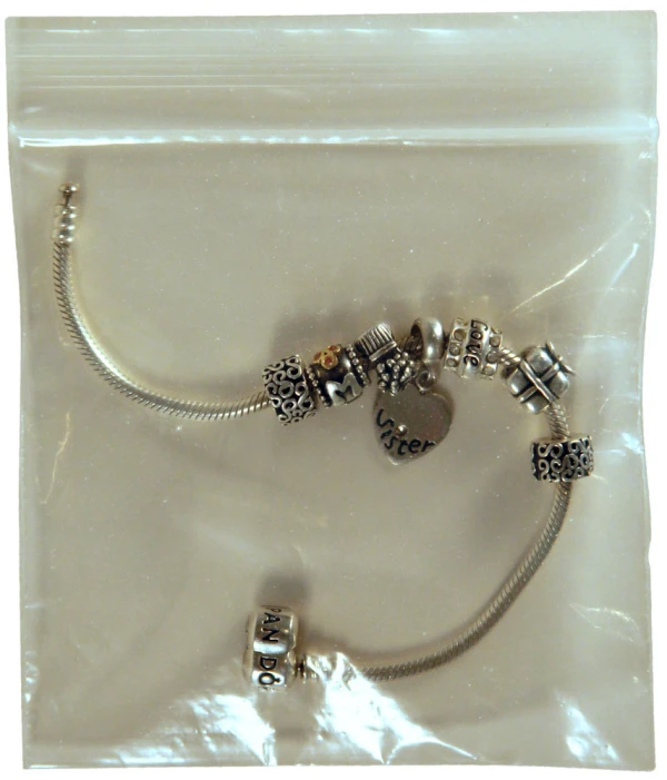 4x4 2 Mil Zipper Locking Anti Tarnish Jewlery Bags