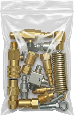 4" x 6" 4 Mil Double Track Zip Bags