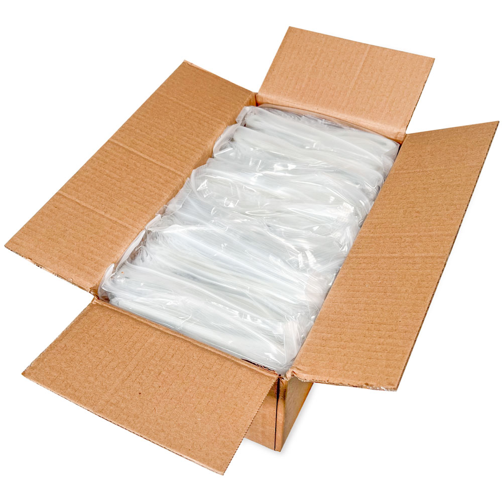 Case of 5 x 10 2 mil Zipper Lock Cigar Bags