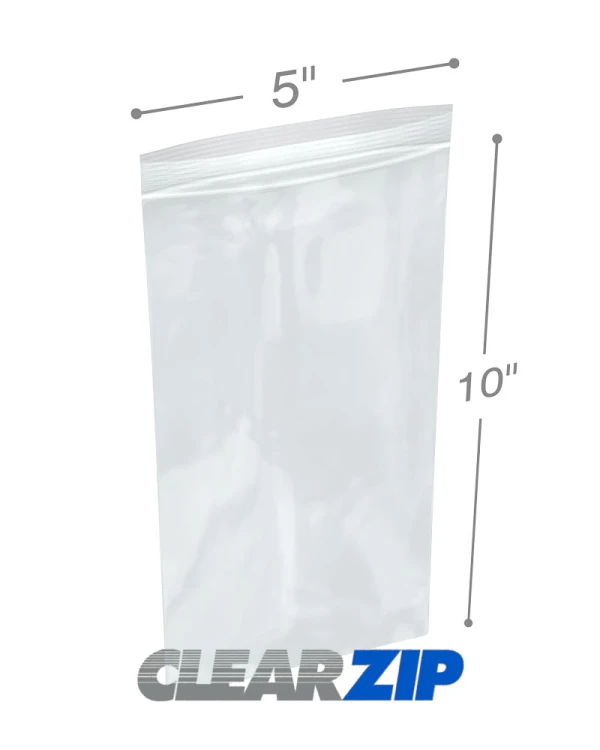 5 x 10 .006 Clearzip Lock Bags 5 x 10 .006 Clearzip Lock Bags