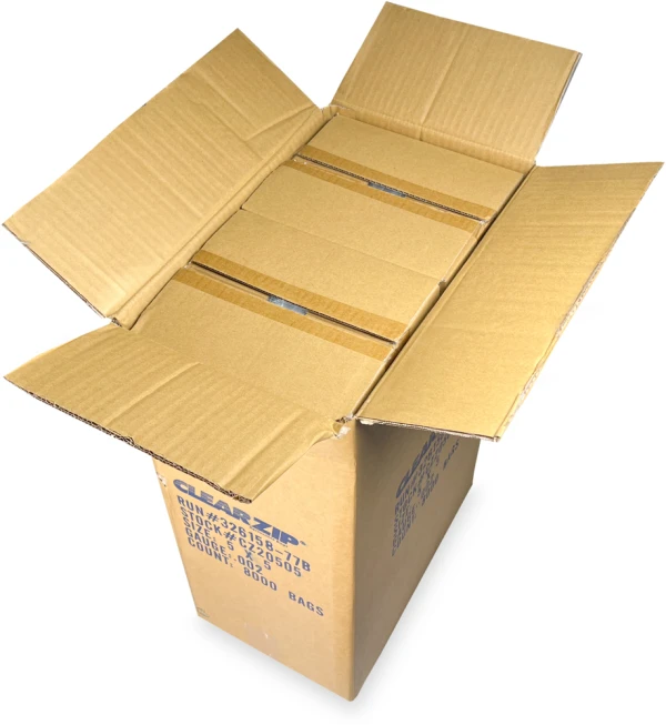 5 x 5 2 Mil Clearzip Lock Top Bags Master Case 5 x 5 Clearzip Locking Top Bags 2 Mil Master Case