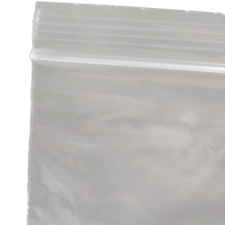 M02908-10 MMOREZMORE 10 Ziplock Bags 5x7 Clear Plastic Zip Lock Bag 5 x 7  5