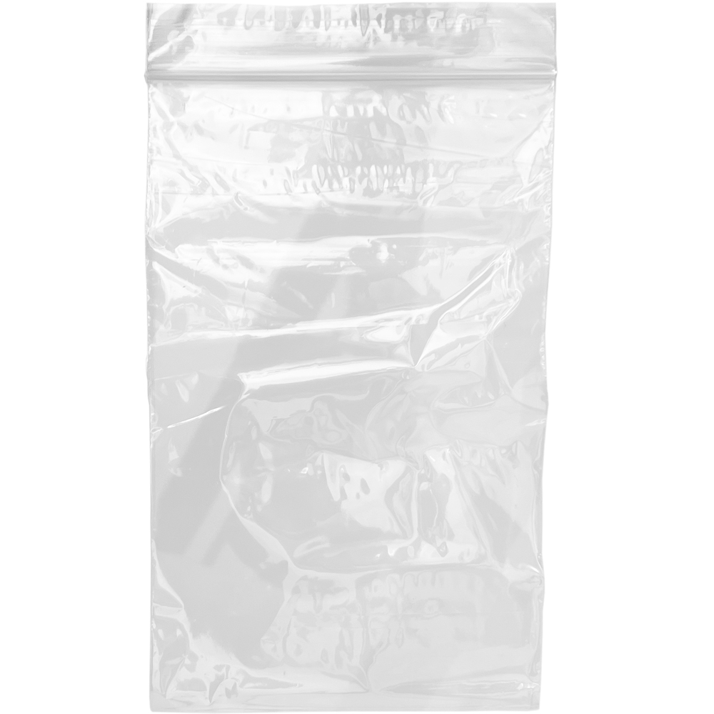 Physical 5 x 8 1.25 Mil Clearzip Lock Top Bag