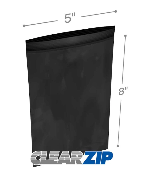 5 x 8 black zipper bags 5x8 black zipper bags