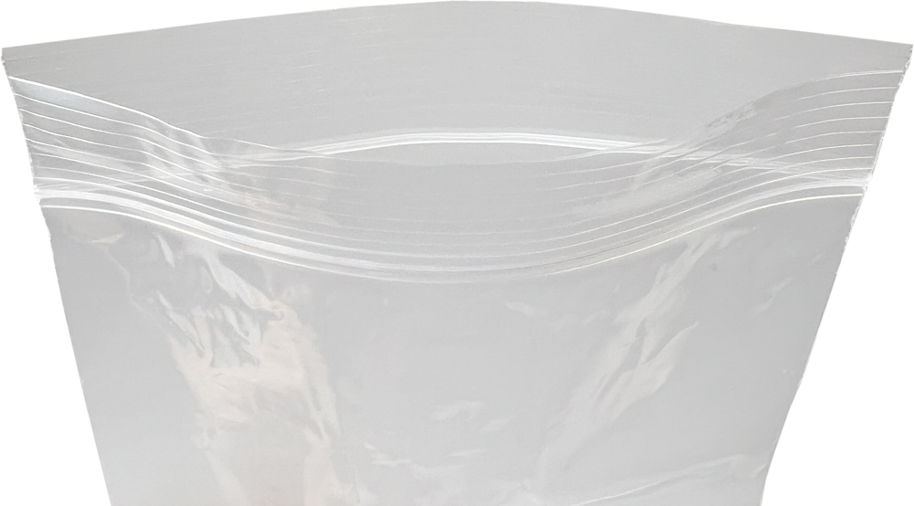 5 x 8 Clearzip Lock Top 2 Mil Bags Open Top