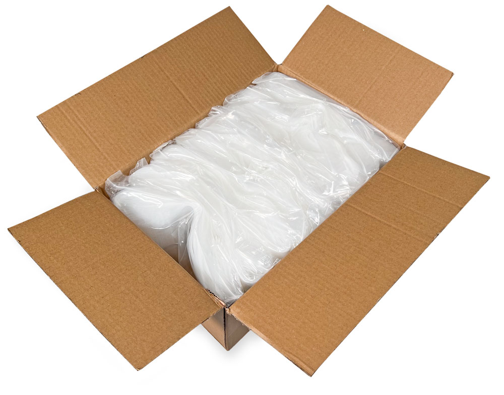 Case of 5 x 8 Clearzip® Locking Top Bags with Hang Hole 4 Mil