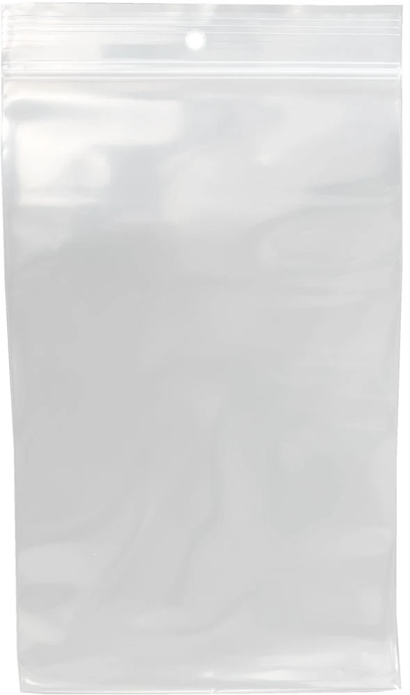5x8 4 Mil Clearzip Lock Top Hang Hole Bags 5 x 8 Clearzip® Locking Top Bags with Hang Hole 4 Mil