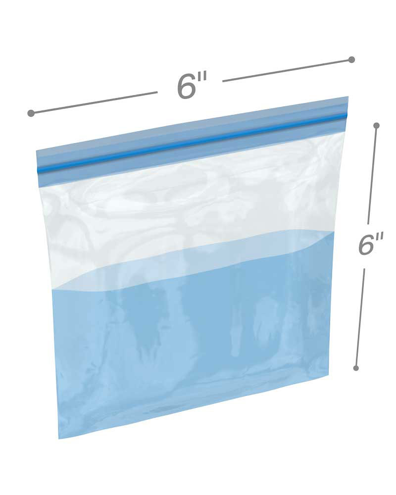 BITRAN PE Series 4753-PE 6 x 6 .003 Leakproof Bag