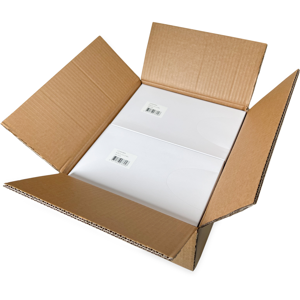 Master Case of 6 x 9 2 Mil Clearzip Lock Top Bags w/ Dispenser Box