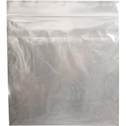 6 x 6 2 Mil Clearzip Lock Top Bag View of Physical Bag
