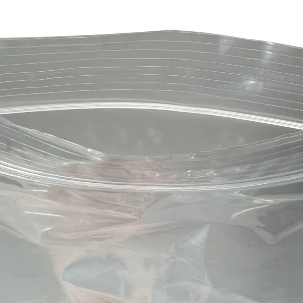 6 x 6 2 Mil Clearzip Lock Top Bags 6 x 6 2 Mil Clearzip Lock Top Bags Zipper Opened
