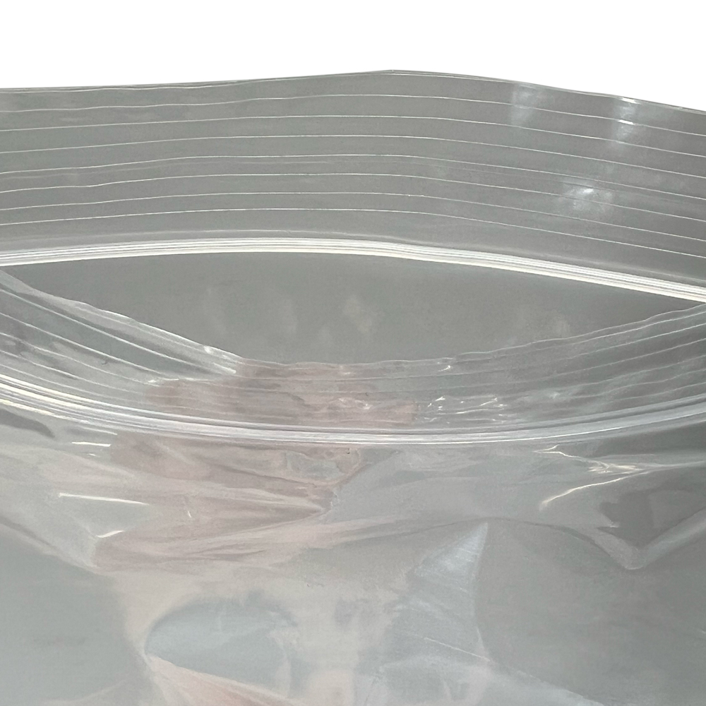6 x 6 2 Mil Clearzip Lock Top Bags Zipper Opened