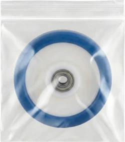 6" x 6" 4 Mil Double Track Zip Bags