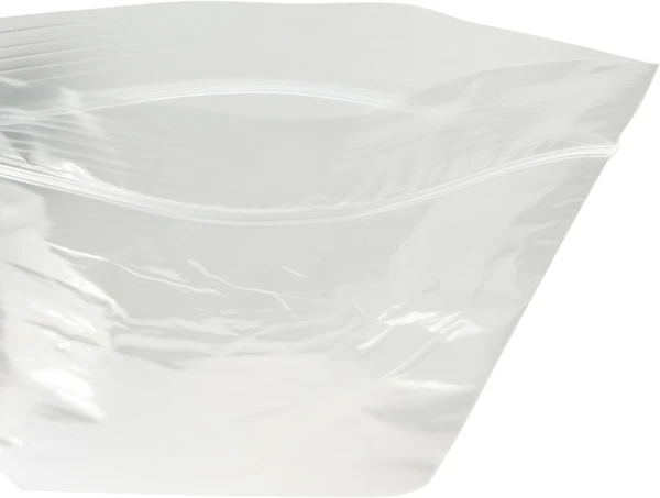 6 x 8 2 Mil Clearzip Lock Top Bag Open Top Open Top of 6 x 8 Clearzip Locking Top Bags 2 Mil