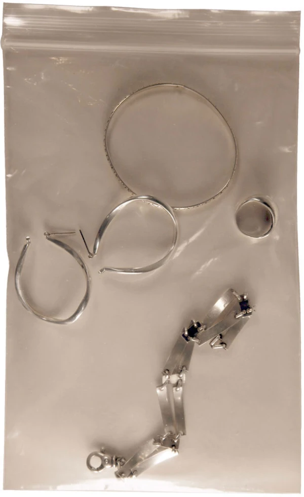 6x9 2 Mil Zipper Locking Anti Tarnish Jewlery Bags
