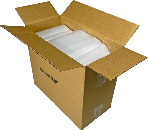6 x 9 Clearzip LockingTop Bags 4 Mil Case 6 x 9 Zip Lock Bags ClearZip Plain or Custom Print 4 Mil Case