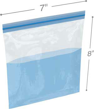 BITRAN PE Series 4754-PE 7 x 8 .003 Leakproof Bag