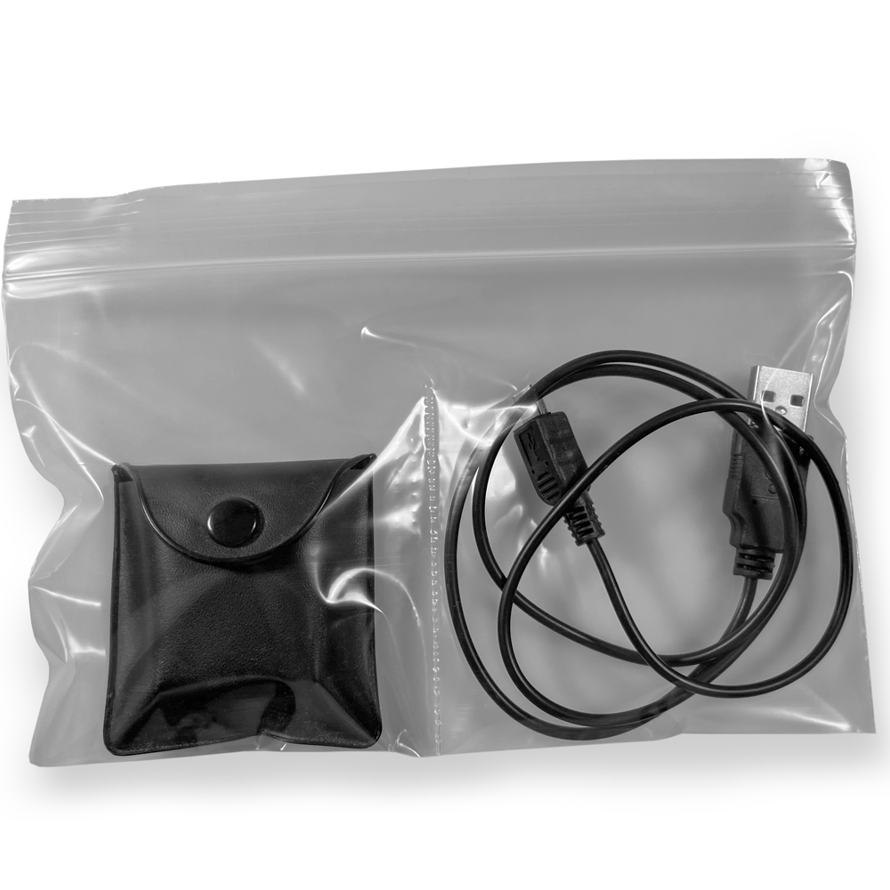 7x4 2 Mil Reclosable Compartment Bag with 3 Inch Vertical Middle Seal