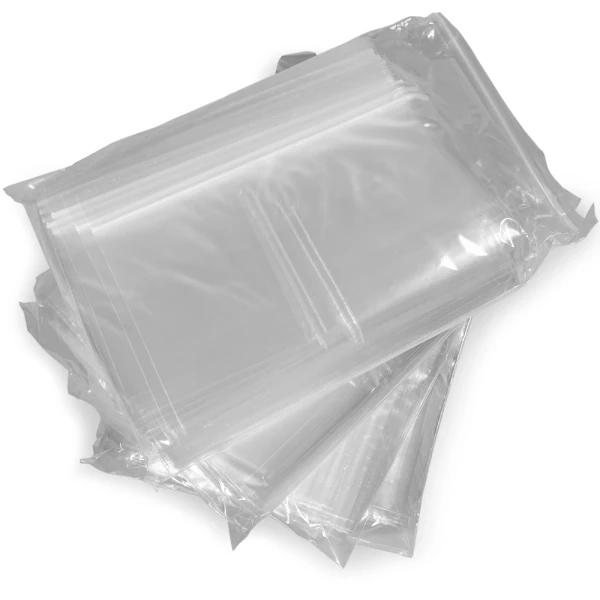 Innerpacks of 7x4 2 Mil Reclosable Compartment Bag with 3 Inch Vertical Middle Seal