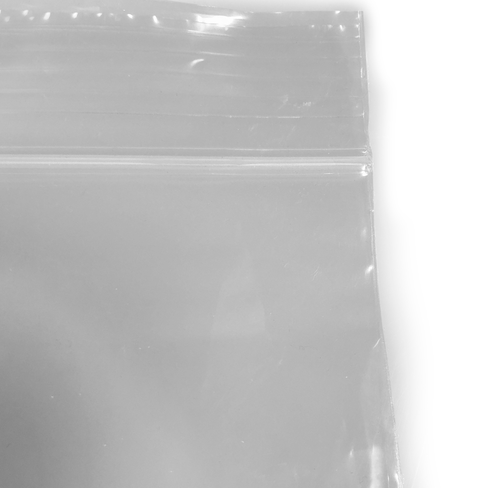 7x4 2 Mil Reclosable Compartment Bag with 3 Inch Vertical Middle Seal