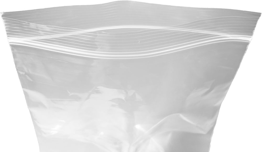 Open Top Quart Size 7 x 8 Clearzip® Locking Top Bags 2 Mil