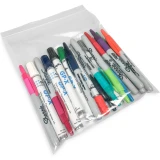 8 x 10 2 Mil Clearzip Lock Top Bags with Markers in Bag