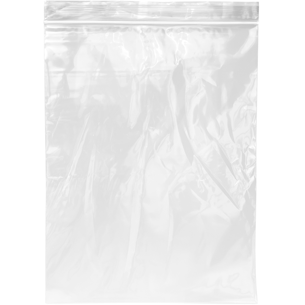 Physical 8 x 10 2 Mil Clearzip Lock Top Bag