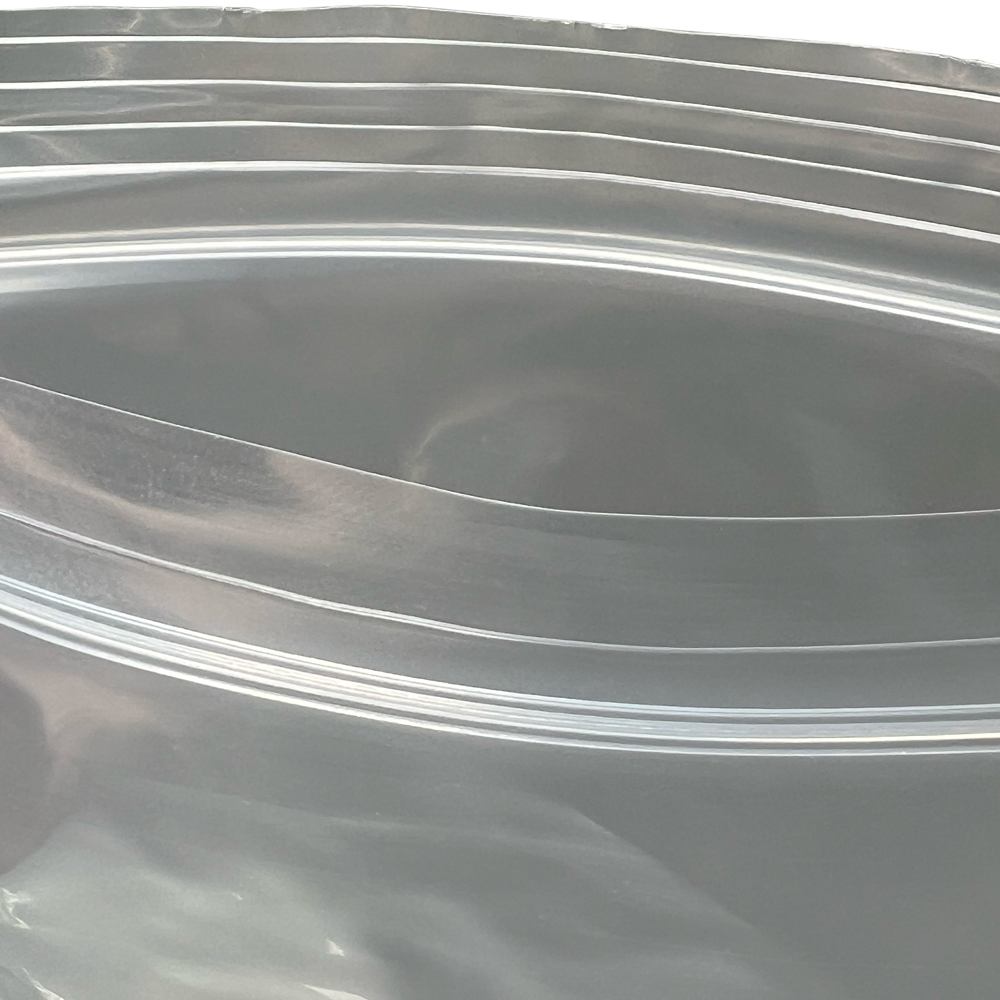 8 x 8 Clearzip Locking Top Bags 2 Mil - 1 quart Open