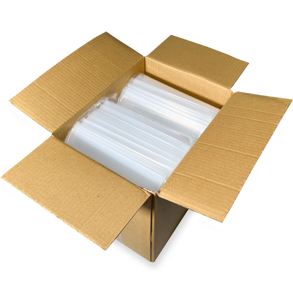 Case of 8 x 8 Clearzip® Locking Top Bags 4 Mil